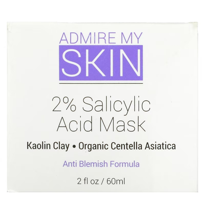 Admire My Skin, 2% Salicylic Acid Beauty Mask, 2 fl oz (60 ml)