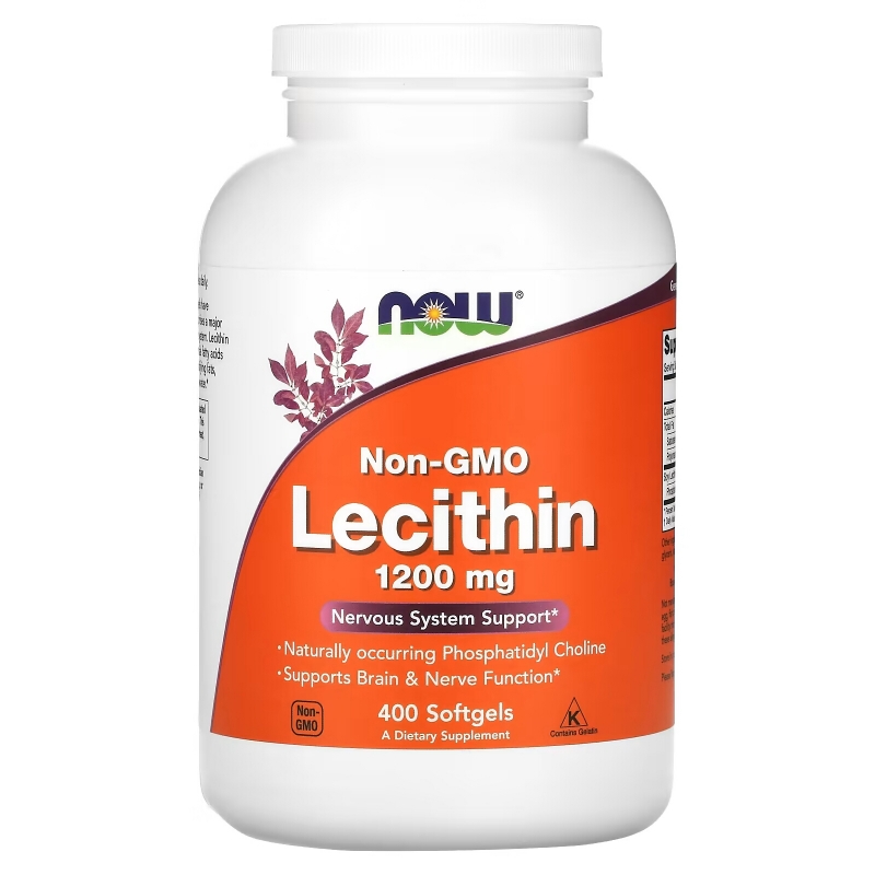 Now Foods Лецитин 1200 мг 400 капсул