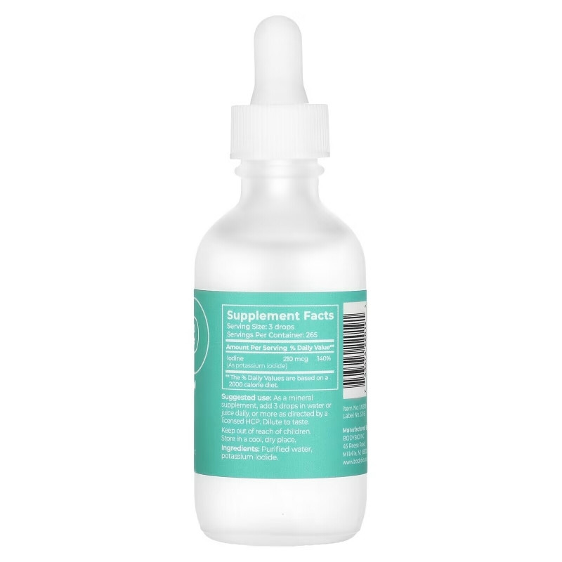 BodyBio, 9 Liquid Mineral, Iodine, 2 fl oz (60 ml)