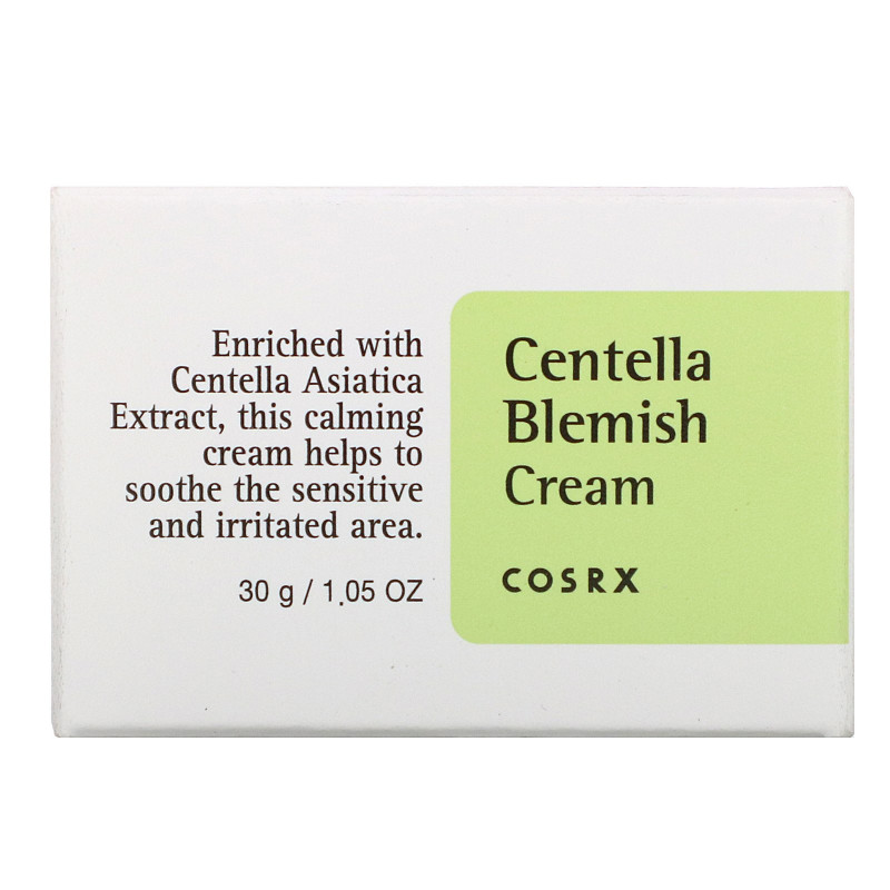 Centella blemish cream. COSRX Centella Blemish Cream.