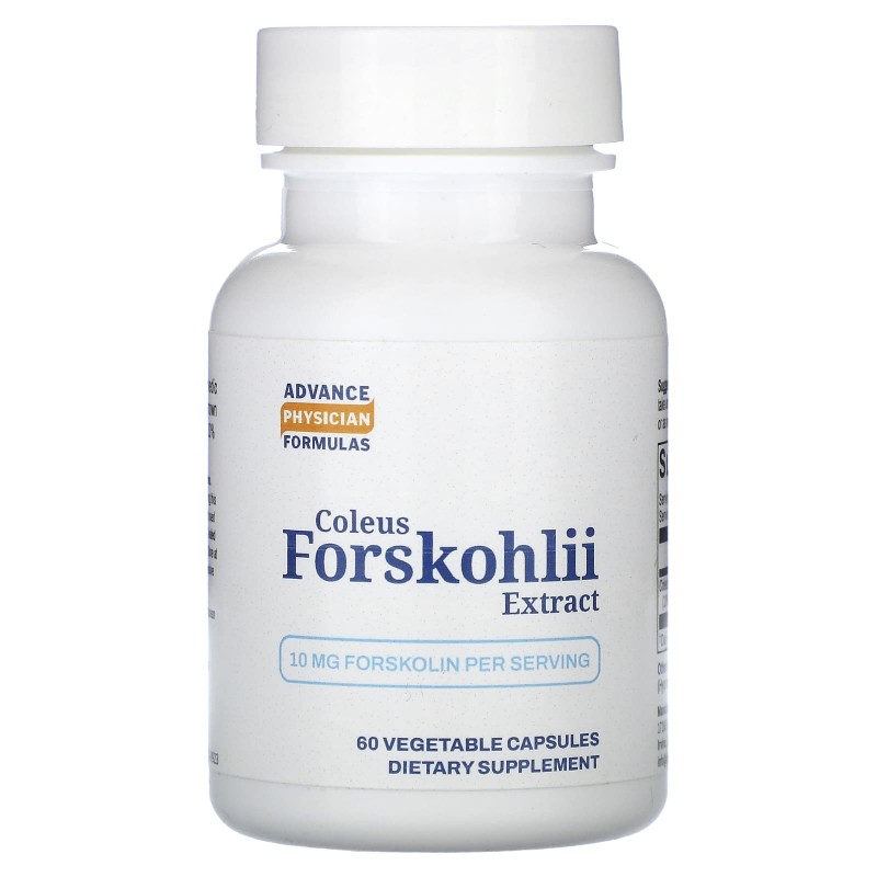 Advance Physician Formulas Inc. Форсколин - экстракт корня колеус форсколии 100 мг 60 капсул