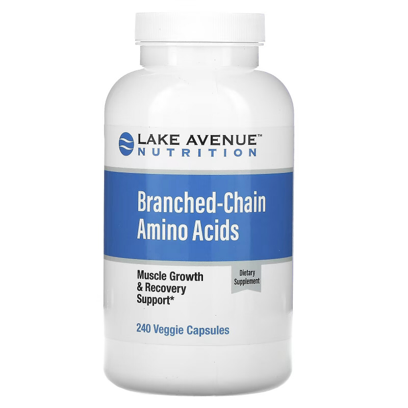 Lake Avenue Nutrition, Branched-Chain Amino Acids, 240 Veggie Capsules